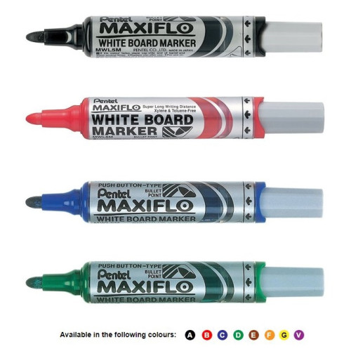Pentel Maxiflo "Pump It!" For Whiteboards and Glass Boards